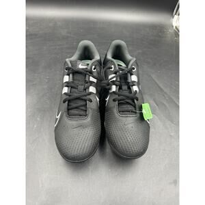 Nike Hyperdiamond 4 Pro Metal Softball Cleats BLACK | WHITE Size 8